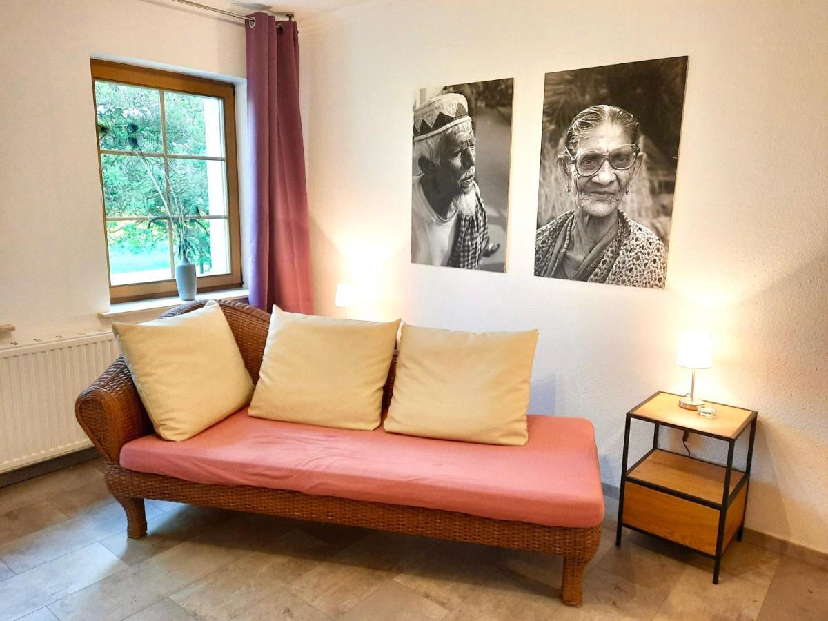 Schonfeld  Ein Bett Im Kornfeld - Haus Morgensonne - Mit Innenpool מראה חיצוני תמונה