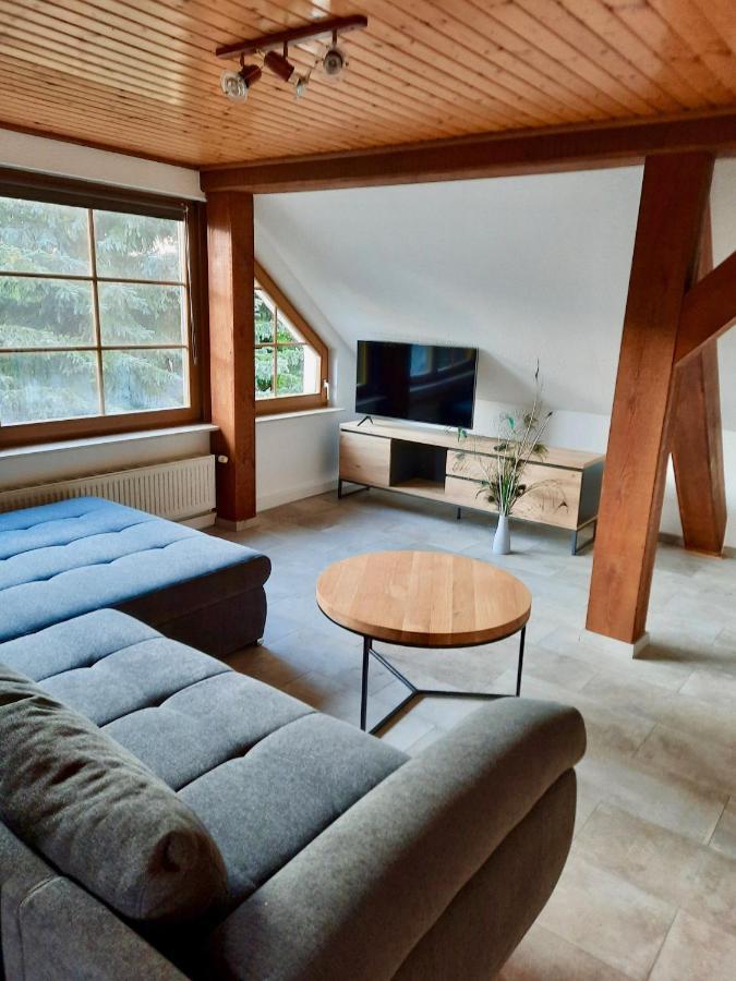 Schonfeld  Ein Bett Im Kornfeld - Haus Morgensonne - Mit Innenpool מראה חיצוני תמונה