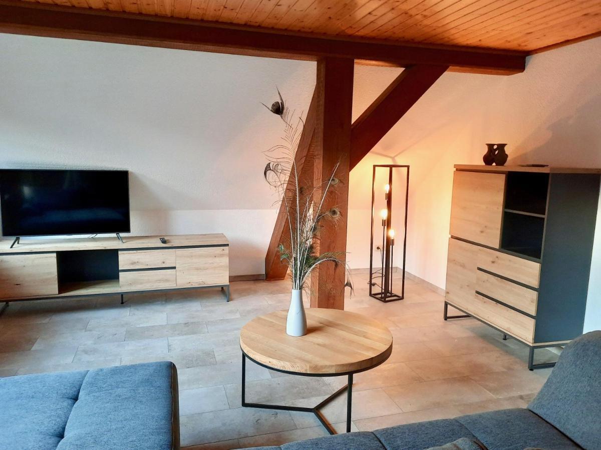 Schonfeld  Ein Bett Im Kornfeld - Haus Morgensonne - Mit Innenpool מראה חיצוני תמונה